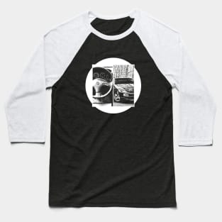 NISSAN 300ZX Black 'N White 5 (Black Version) Baseball T-Shirt